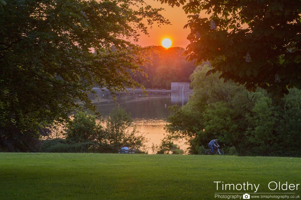 Moat Park, Maidstone. Low Light Photography.