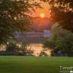 Moat Park, Maidstone. Low Light Photography.